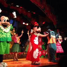 キャラクターにゆっくり会える