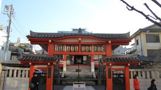 神楽坂の毘沙門さま