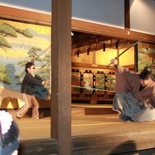 忍者修行体験中！大爆笑