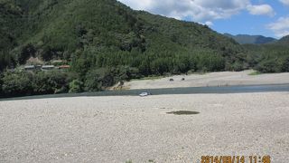 ジェット舟に乗って