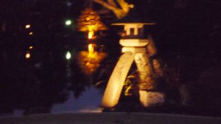 ライトアップ日に虹橋に乗っての撮影は難しい