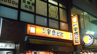 リーズナブルなうな重