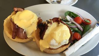 Eggs Benedict with bacon!!