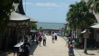 南国ならでは！砂浜に神社♪