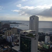 マニラ湾・パンパシフィックホテル方面