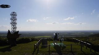 この地域独特の風景を見る