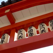 鳥居みたいな門