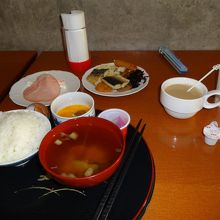 朝食バイキング