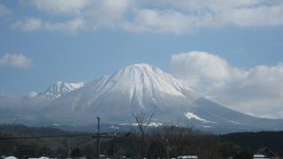 冬景色の美しい「大山」を見に !!