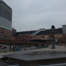 JRホテル・大分駅アミュプラザビル・広場・バスターミナル