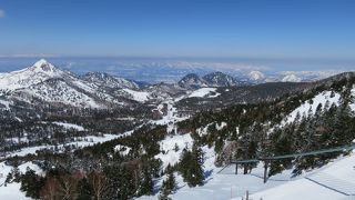 日本のスキー場最高峰からの眺めからが圧巻！