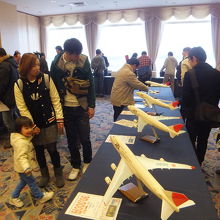 大型モデルプレーンのコーナー