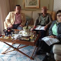 スイートルームの到着時