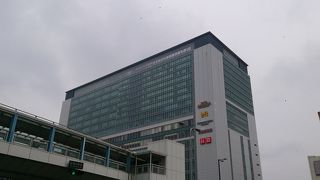 かなりのスケールの駅ビル