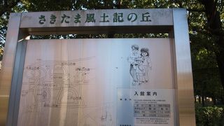 古墳群と公園などがあります