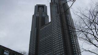 45階の無料展望室が魅力