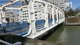 日本橋川と隅田川の合流点