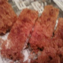 やわらかい沖縄の紅豚です。