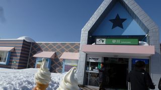 美味しいソフトクリームがあるサービスエリアです