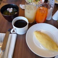 朝食ビュッフェ