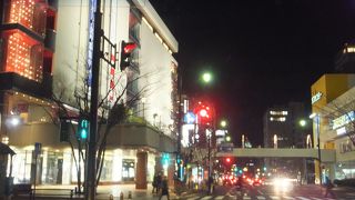 新潟市内のショッピングビルです。