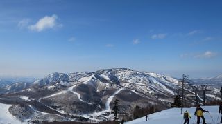 いろいろな斜度やコースが素晴らしいスキーリゾート