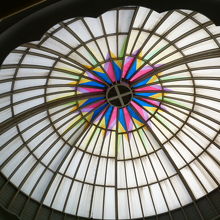 石碑の天井（アーケード街）です