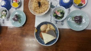 寅さんの味草だんご付昼食