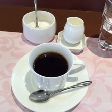 最後は珈琲で… ご馳走さまでした。