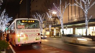 金沢一の繁華街・早朝に兼六園を散策するならこの辺りにホテルをとると良い
