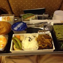 帰りの晩御飯はおそばをチョイス