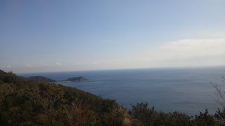 太平洋を望めます。