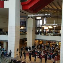 コンサートホールのような吹き抜け