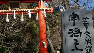 日本古来の伝統を守る国宝の本殿があります