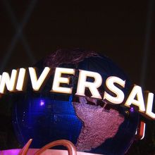 ランドマークの地球儀