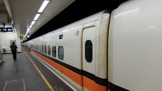 快適な台湾の新幹線