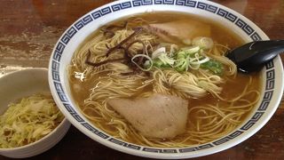 あっさりしたとんこつ味です