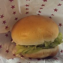 サフラーハンバーガー