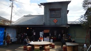 真壁市街地にある造り酒屋です