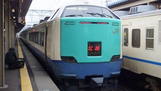 新潟～金沢を結ぶ特急列車でした。