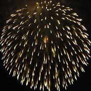 迫力ある花火