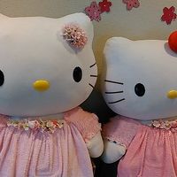 ホテル内にキティちゃん