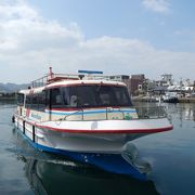 三原港から、平山郁夫美術館のある瀬戸田への航路ですが、途中、小佐木島・佐木島・生口島沢港に寄港する船もあります