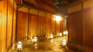 花灯路のライトアップが好き