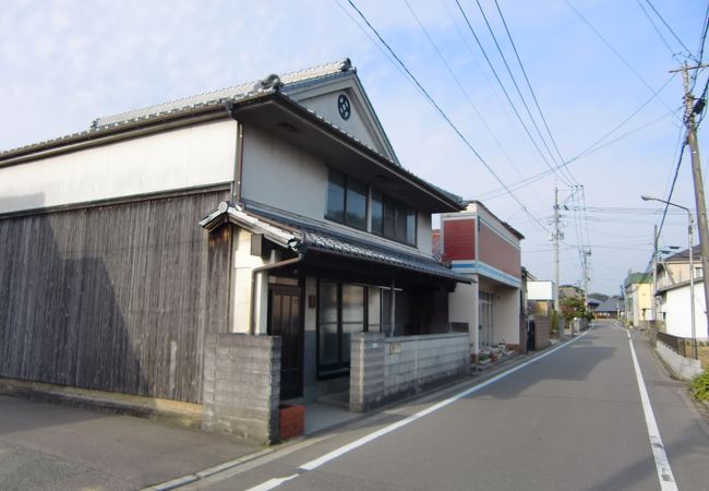 古賀の宿場町跡です