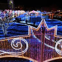 まさに光の洪水です。