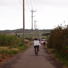 あいにくの曇空...