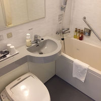 アメニティは部屋にない場合はフロントでもらいます。