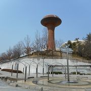 桃花台にある大きな公園