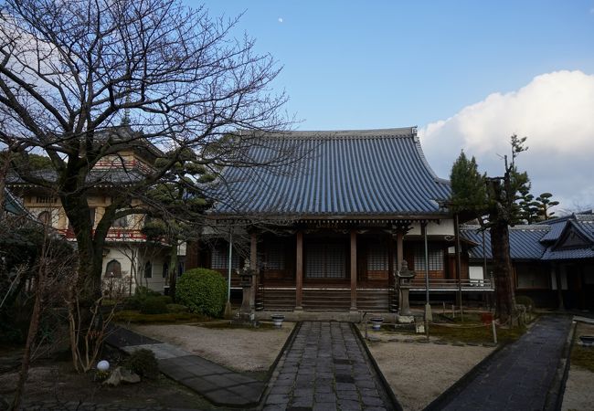 柳川藩主田中吉政の菩提寺のはずなのですが